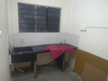 Kitchen in 1 RK Apartment at Shivtara Garden Apartment, Kothrud – for Rent