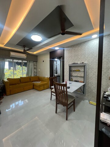 Living Room in 1 BHK Apartment at Kalwa – for Sale