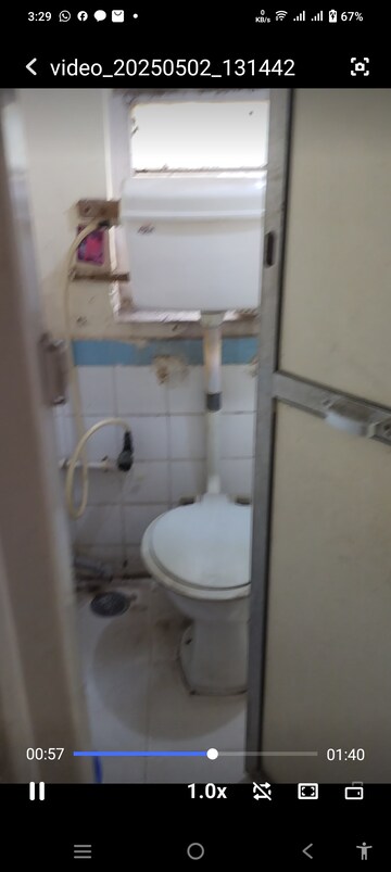 Bathroom in 1 BHK Apartment at Shiv Srushti Apartments, Kurla East – for Rent