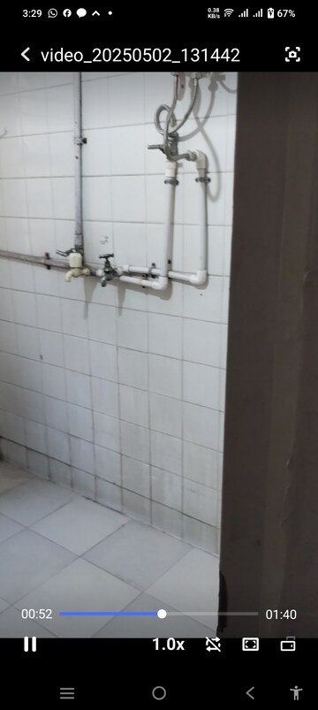 Bathroom in 1 BHK Apartment at Shiv Srushti Apartments, Kurla East – for Rent