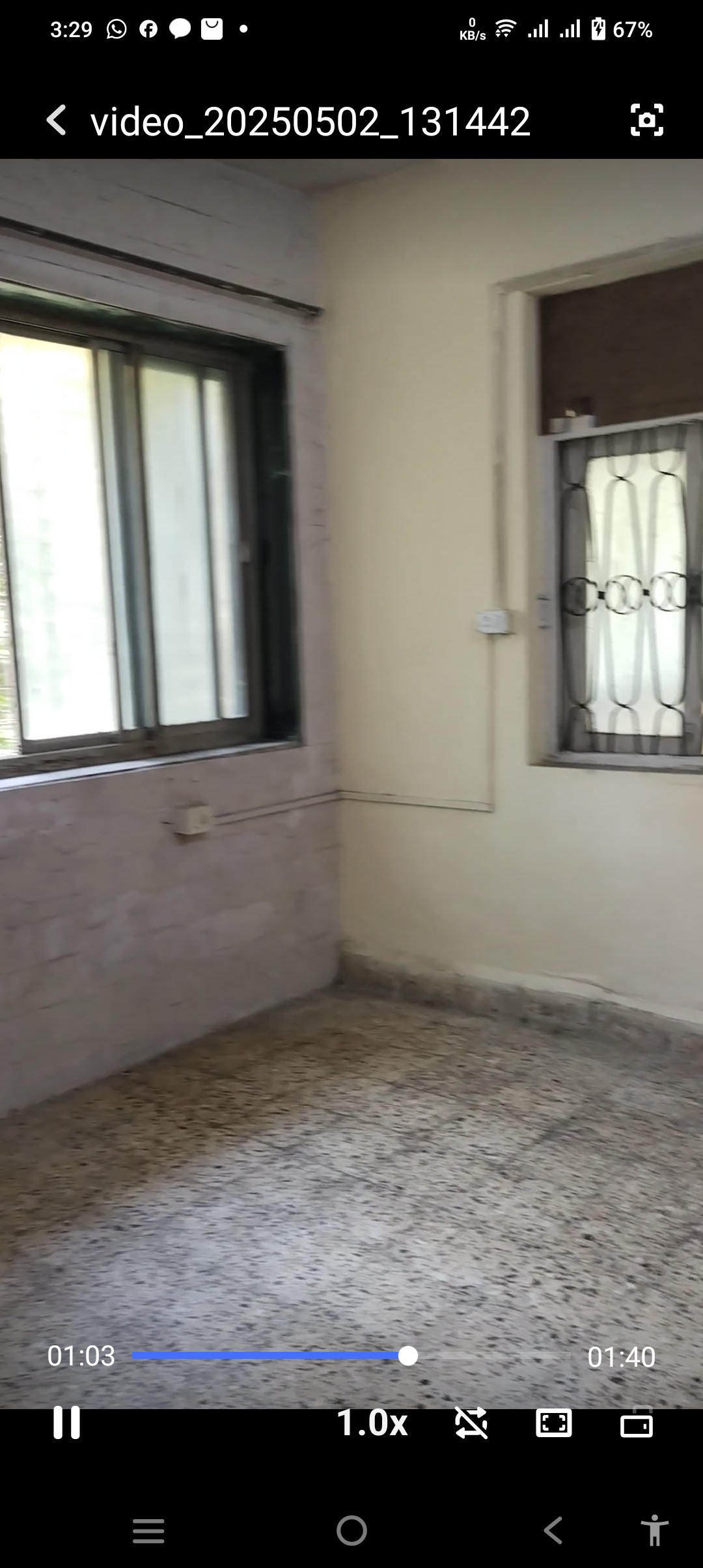 1 BHK + Study Room Apartment For Rent in Shiv Srushti Apartments