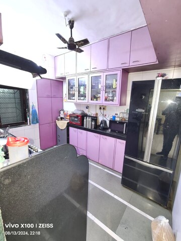 Kitchen in 2 BHK Apartment at Parsik Nagar – for Sale