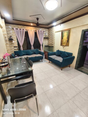 Living Room in 2 BHK Apartment at Parsik Nagar – for Sale