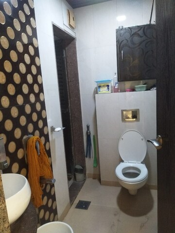 Bathroom in 2 BHK Apartment at Priyankas Hill View Residency, Cbd Belapur Sector 30 – for Rent