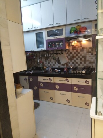 Kitchen in 2 BHK Apartment at Priyankas Hill View Residency, Cbd Belapur Sector 30 – for Rent