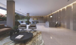 Living Room in 3 BHK Apartment at Goyal Orchid Life, Gunjur – for Sale