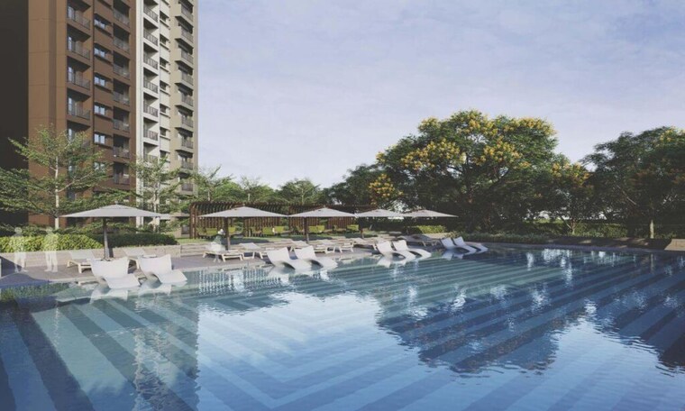Swimming Pool, goyal-orchid-life 3 Bedroom 1482 Sq.Ft. Apartment In Gunjur Bangalore 8588517