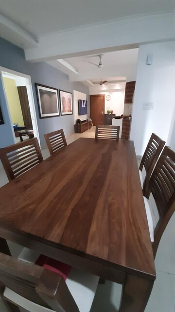 Staircase in 4 BHK Apartment at Bulland Heights, Sain Vihar – for Sale