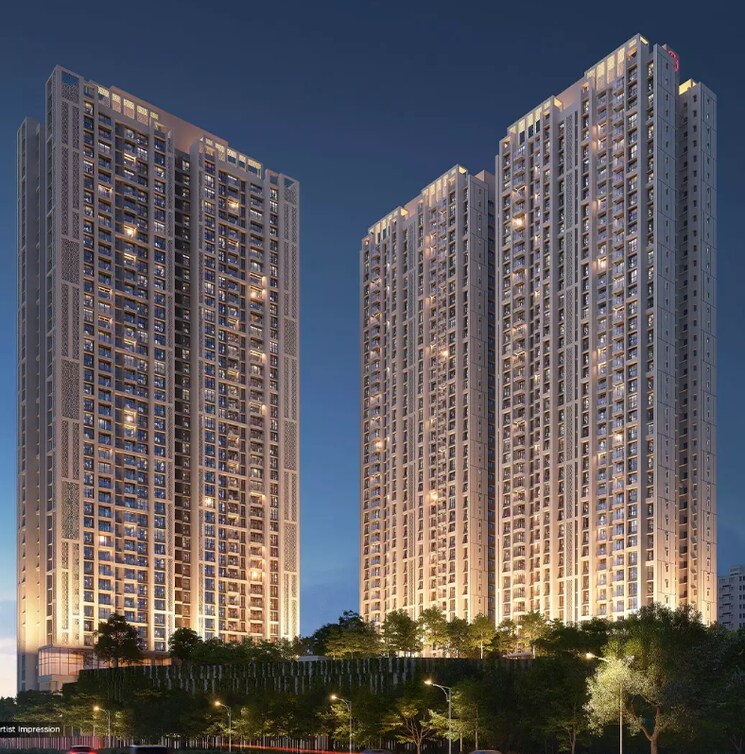 Exterior View, raymond-the-address-by-gs 3 Bedroom 1208 Sq.Ft. Apartment In Bandra East Mumbai 8588641
