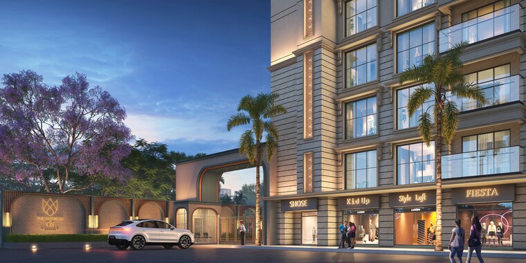 Exterior View, raymond-the-address-by-gs 3 Bedroom 1208 Sq.Ft. Apartment In Bandra East Mumbai 8588641