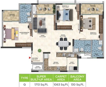 1 BHK Apartment For Sale in Salarpuria Sattva Park Cubix, Devanahalli