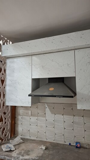 Kitchen in 2 BHK Builder Floor at Knowledge Park V Greater Noida – for Sale