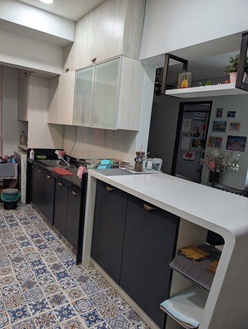 Kitchen in 2.5 BHK Apartment at DB Orchid Woods, Goregaon East – for Rent
