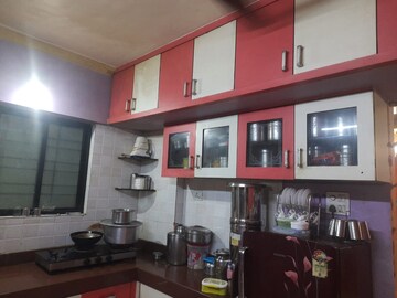 Kitchen in 2.5 BHK Apartment at Vijay Residency, Mundhwa – for Rent