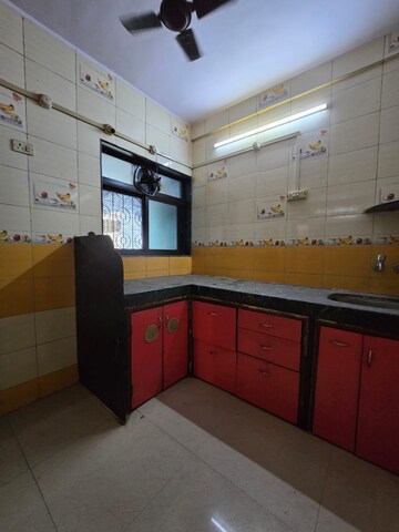 Kitchen in 1 BHK Apartment at Parsik Nagar – for Sale