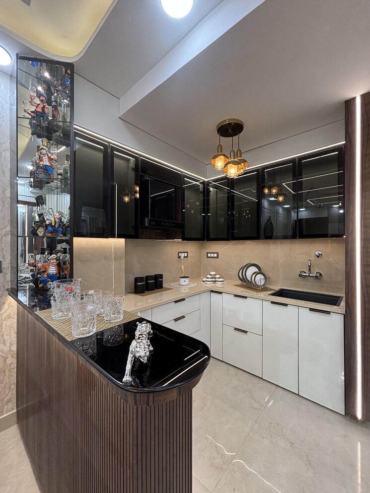 Kitchen, boutique-residential-apartments-c-220 5 Bedroom 300 Sq.Yd. Builder Floor In Malviya Nagar Delhi 8588779