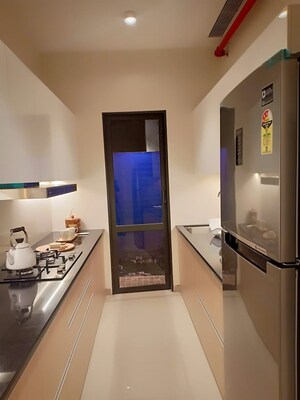 Kitchen in 1 BHK Apartment at Shapoorji Pallonji Joyville, Virar West – for Sale