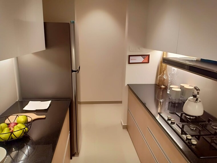 Kitchen, shapoorji-pallonji-joyville 2 Bedroom 775 Sq.Ft. Apartment In Virar West Palghar 8589176