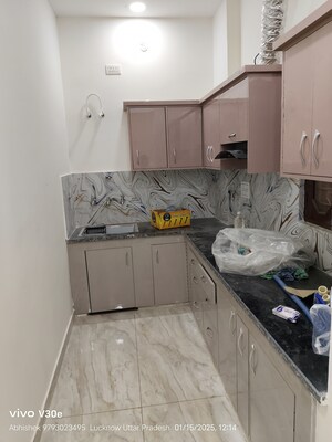 Kitchen in 2 BHK Independent House at Jankipuram Extension – for Sale