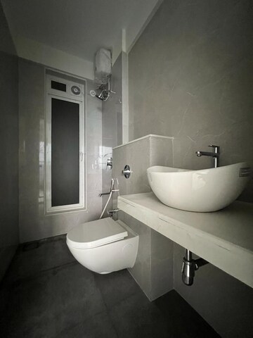 Bathroom in 1 BHK Apartment at Parsik Nagar – for Sale