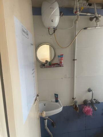 Bathroom in 1 BHK Apartment at Eden Garden CHS, Viman Nagar – for Rent