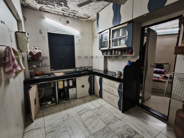 Kitchen, flower-valley-complex 2 Bedroom 700 Sq.Ft. Apartment In Khopat Thane 8589407