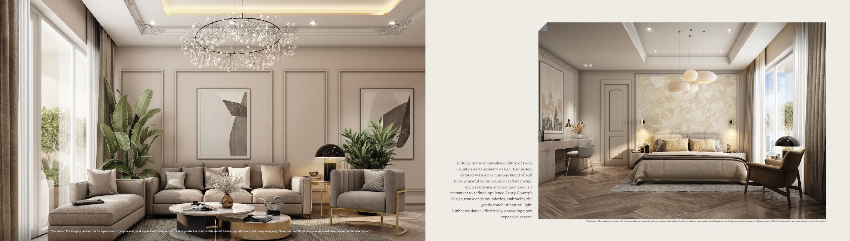 4 BHK + Study Room 2727 Sq.Ft. Apartment in Ivory County