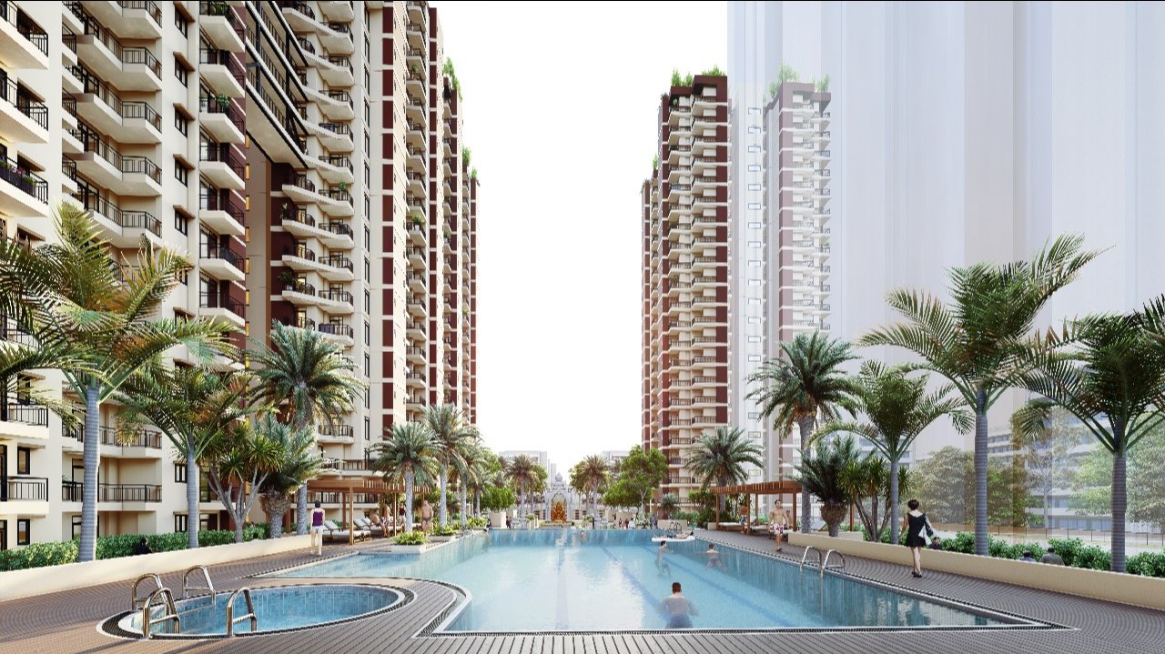 3 BHK + Pooja Room,Servant Room,Study Room,Extra Room 1245 Sq.Ft. Apartment in KVD Wind Park