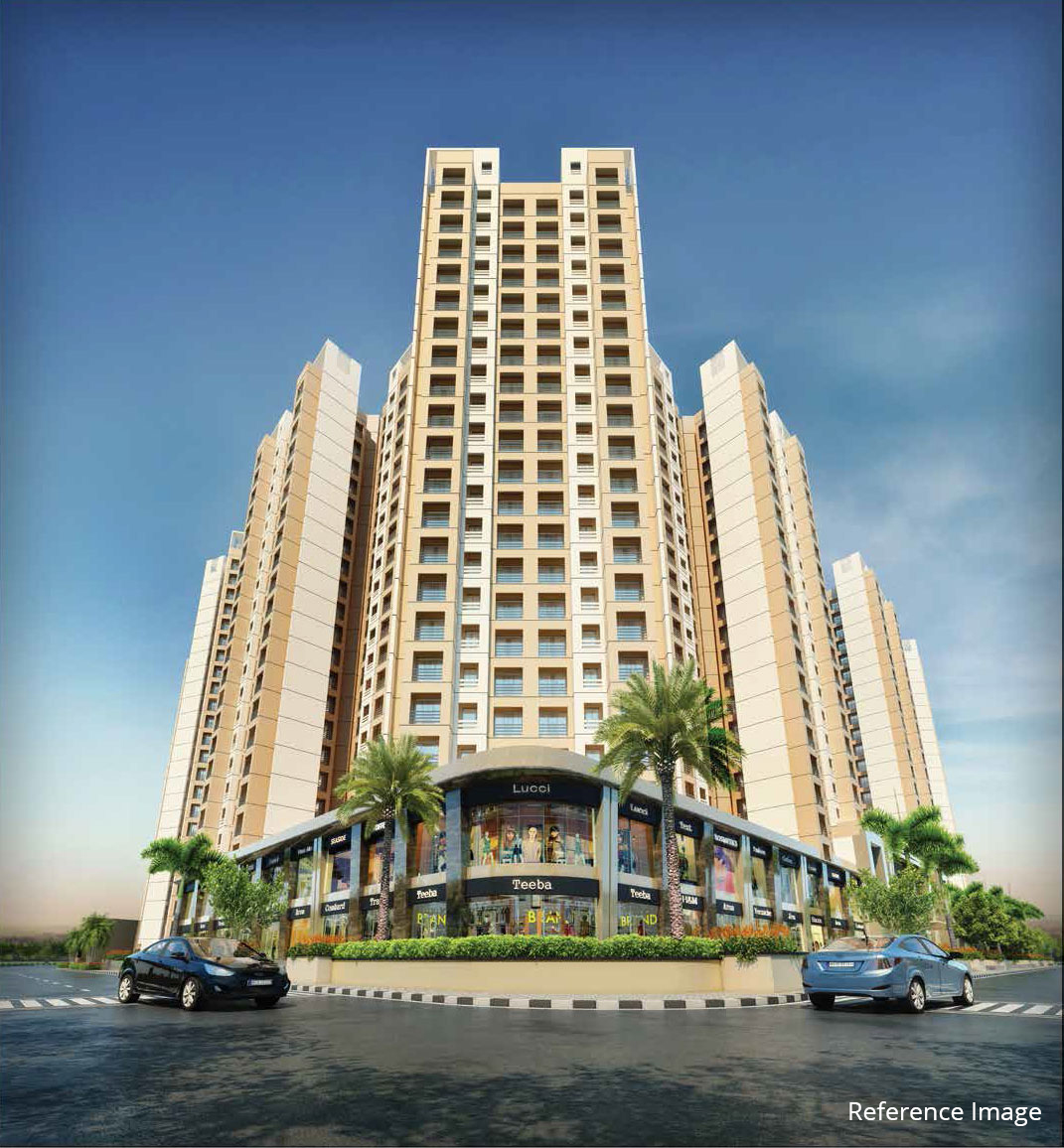 1 BHK Apartment For Sale in Sunteck West World