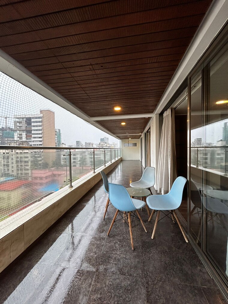 Balcony, h-m-tower 4 Bedroom 3280 Sq.Ft. Apartment In Bandra West Mumbai 8589756