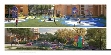 3 BHK Apartment – Exterior View View at Ivory County, Sector 115 - for Sale