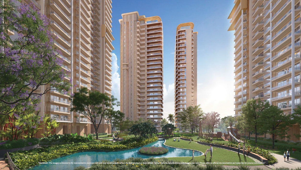 3 BHK + Study Room 2034 Sq.Ft. Apartment in Ivory County