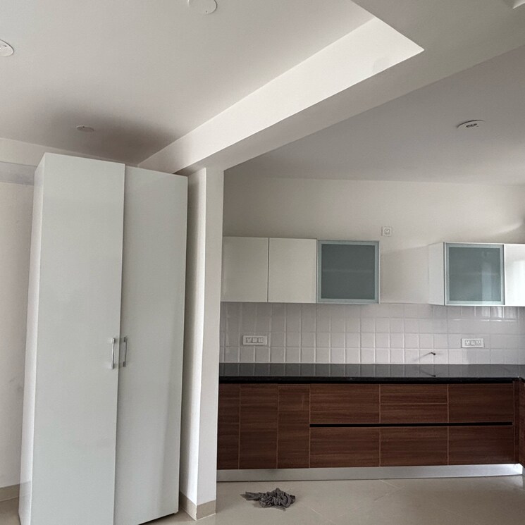 Kitchen, maxxus-elanza 3 Bedroom 1505 Sq.Ft. Apartment In Nagla Road Zirakpur 8589766