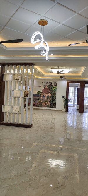 Living Room in 4 BHK Builder Floor at Parklands, Sector 85 – for Sale