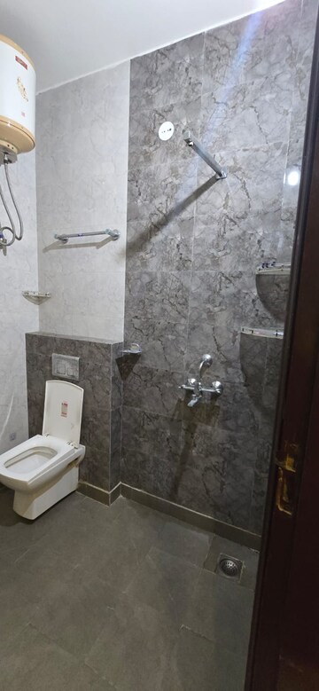 Bathroom in 3 BHK Builder Floor at Niti Khand I – for Rent