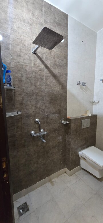 Bathroom in 3 BHK Builder Floor at Niti Khand I – for Rent