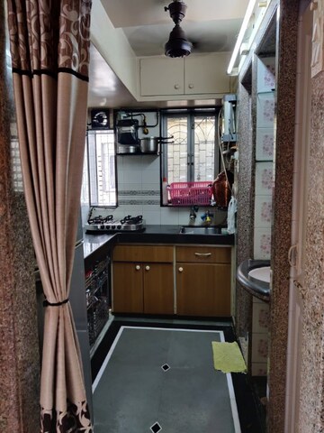 Kitchen in 1 BHK Apartment at Shree Lucky Tower, Kandivali West – for Sale
