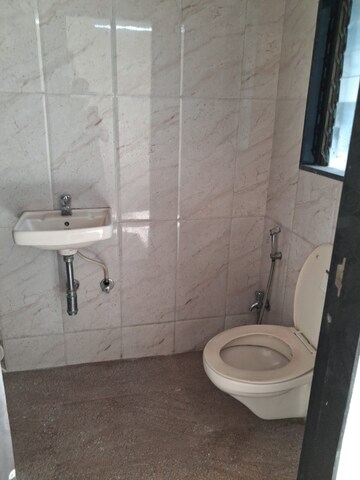 Bathroom in 1 BHK Apartment at Shraddha Heights Borivali, Borivali West – for Rent