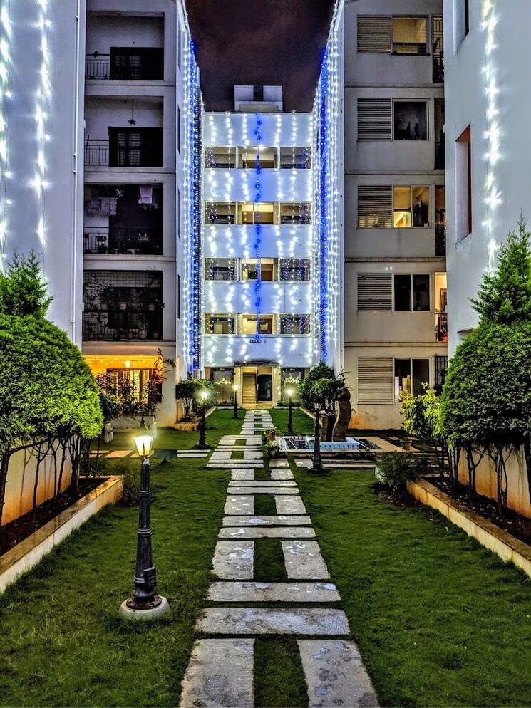 Exterior View, mithuna-white-water 3 Bedroom 1950 Sq.Ft. Apartment In Jakkuru Bangalore 8590226