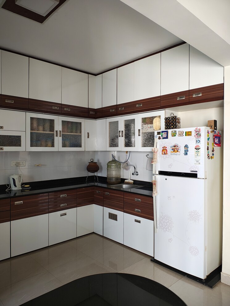Kitchen, mithuna-white-water 3 Bedroom 1950 Sq.Ft. Apartment In Jakkuru Bangalore 8590226