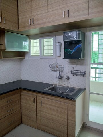 Kitchen in 3 BHK Apartment at Green Space Prime, Puppalaguda – for Rent
