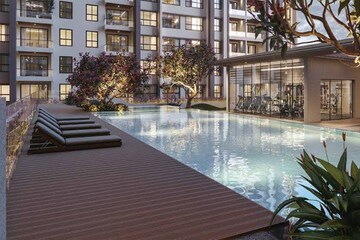 Swimming Pool in 1 BHK Apartment at Mauli Pride, Malad East – for Sale