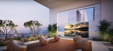 Balcony in 4 BHK Apartment at K Raheja Modern Vivarea, Mahalaxmi – for Sale