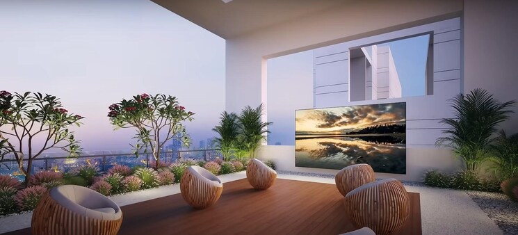 Balcony, k-raheja-modern-vivarea 4 Bedroom 2900 Sq.Ft. Apartment In Mahalaxmi Mumbai 8590359