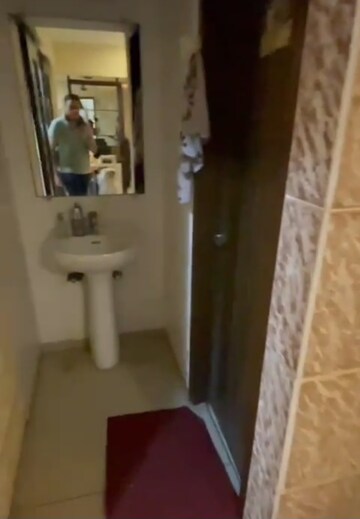 Bathroom in 4 BHK Apartment at Vesu – for Rent