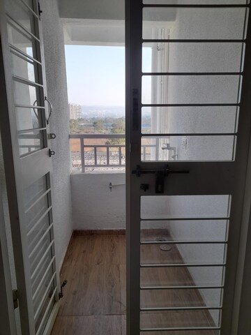 Balcony in 2 BHK Apartment at Shapoorji Pallonji Joyville Hinjewadi, Hinjewadi – for Rent