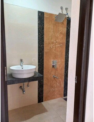 Bathroom in 2 BHK Apartment at Cosmos Jewels Solitaire, Ghodbunder Road – for Rent