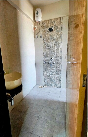 Bathroom in 2 BHK Apartment at Coral Heights, Kavesar – for Rent
