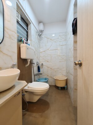 Bathroom in 1 BHK Apartment at Unique Greens Ghodbunder Road, Ghodbunder Road – for Sale