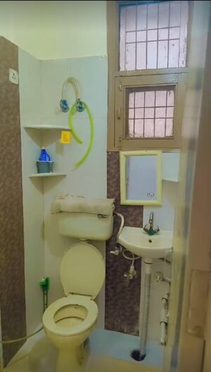 Bathroom in 2 BHK Builder Floor at Omega homes, Pratap Vihar – for Sale
